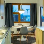 Two-story Family For 10 Persons With Private Yard Rovaniemi