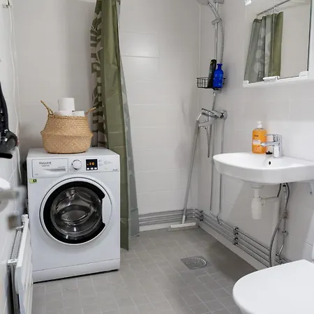 Апартаменты Two-story Family For 10 Persons With Private Yard Рованиеми