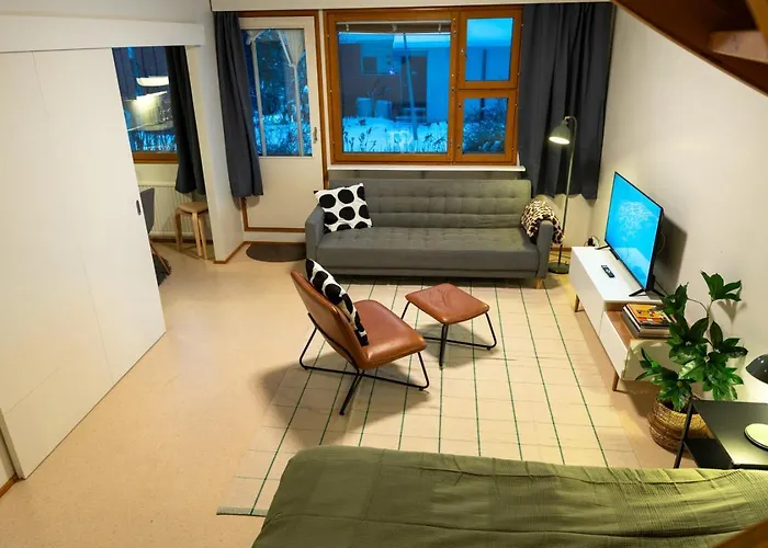 Apartment Two-story Family For 10 Persons With Private Yard *