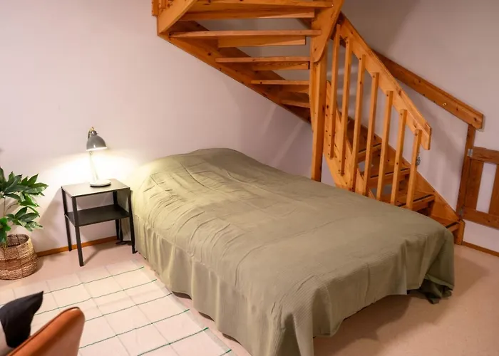 Apartment Two-story Family For 10 Persons With Private Yard *