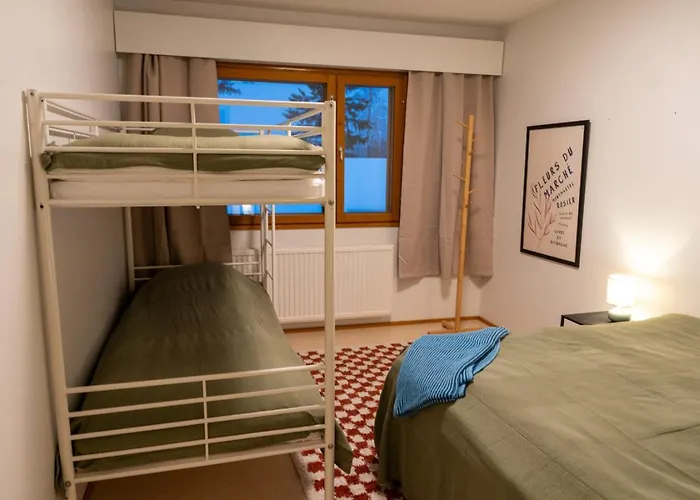 Two-story Family For 10 Persons With Private Yard Apartment Rovaniemi