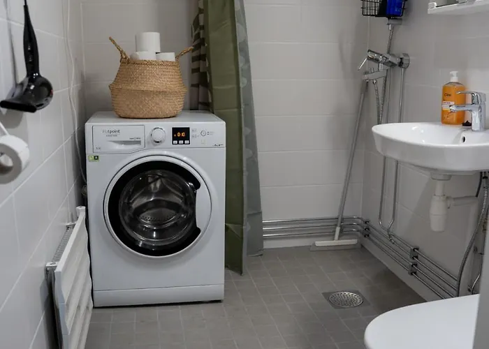 Two-story Family For 10 Persons With Private Yard Rovaniemi